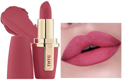 THTC new Matte Lipstick Waterproof Long Last Matte Lipstick(carrot pink, 4.2 ml)