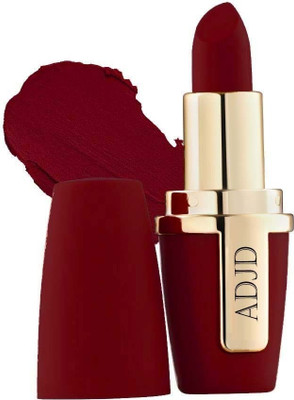 ADJD Highly pigmented Ultra-matte finish Lipstick(Maroon, 3.6 ml)