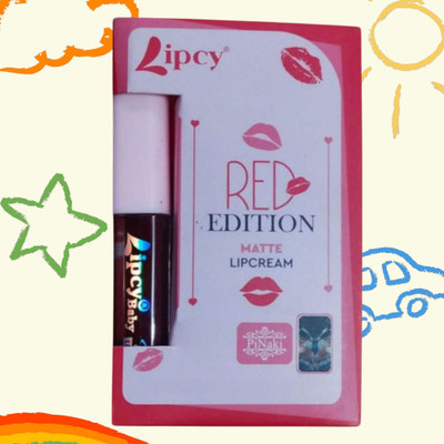 Deeparth Red Edition 4 in 1 Pop Push Play Matte Lipstick(Red, 6 ml)
