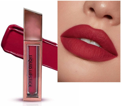 YAWI Best Liquid Lipstick Smudge & TransferProof Matte Lip Color(Maroon, 2.5 g)