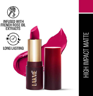 Lakmé Forever Matte Lipstick(Pink Petal, 4.5 g)