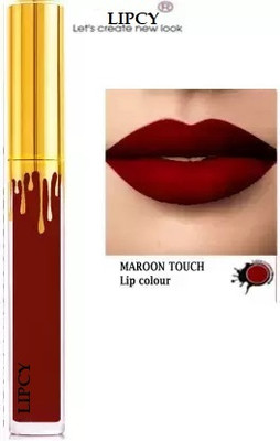 lipcy Non Transfer Waterproof Professionally LonglastingLiquid(MAROON TOUCH, 6 ml)