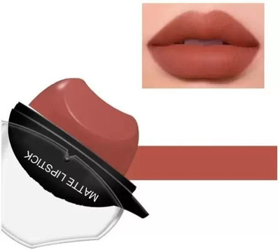 Elecsera Best Waterproof Long-Lasting Non-Stick Lip Shape Lipstick(Brown, 10 g)