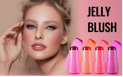 GFSU - GO FOR SOMETHING UNIQUE Jelly Tint Stick Sheer Lip & Cheek Stain Finish 4 colors(multicolor, 20 g)