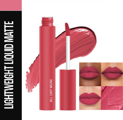 Luipui PREMIUM MATTE NON-DRYING & SMUDGE PROOF MATTE LIPSTICK PACK OF 1(WILD BERRY - 15, 12 ml)