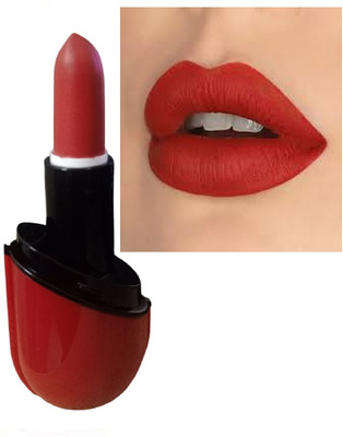 TOPQ TRENDING RED MATTE FINISH LIPSTICK PACK OF 1 BEST GORGEOUS GIRL(RED, 6 g)