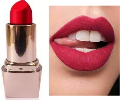 Luipui latest red matte crayon matte lipstick pack of 1 waterproof(red, 6 g)