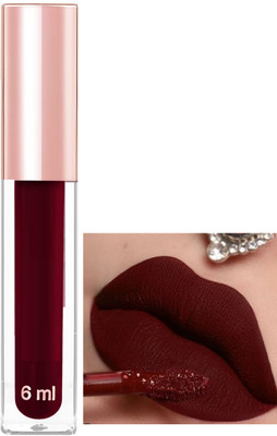 ADJD Velvety Soft Finish Weightless Formula Long Lasting Lipstick Dark maroon(Dark maroon, 6 ml)