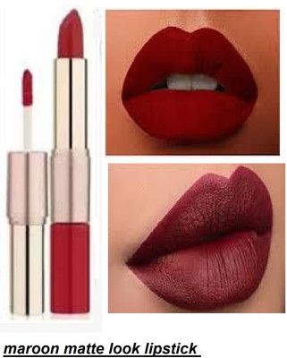 Luipui AWESOME MAROON MATTE LIPSTICK PACK OF 1 AWESOME(maroon, 6 g)