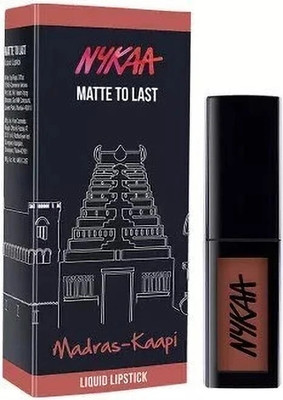 NYKAA Matte To Last ! Liquid Lipstick - Madras-Kaapi 05(05, 5 ml)