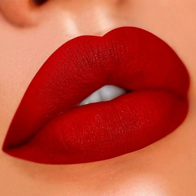 Emijun Ultra Smooth Liquid Smooth Red Liquid Lipstick(BRIGHT RED, 6 ml)