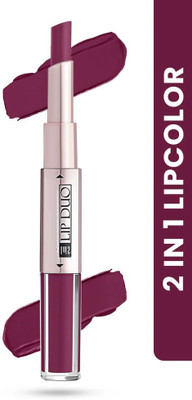 AEPRUY 2 in 1 Lip Matte Long Lasting Non Transfer Waterproof Lipstick(magenta pink, 10 ml)