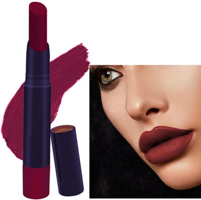 ADJD Chill Maroon Lip Lock No Transfer Matte Lipstick, Waterproof and Full-Pigmented(Chill Maroon, 3.8 g)