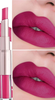 GFSU - GO FOR SOMETHING UNIQUE 2 in 1 Matte smudge proof waterproof Lipstick(pink, 6 g)