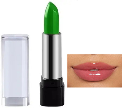 Luipui PREMIUM MATTE NON-DRYING & SMUDGE PROOF COLOR CHANGING LIPSTICK PACK OF 1(COLOR TURN PINK, 6 g)