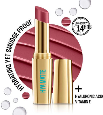 Lakmé 9to5 Hya Matte Lipstick Workday Rose 3.6gm(Promotion Pink, 3.6 g)