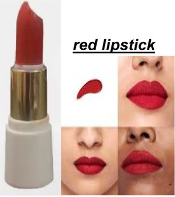 Luipui amazing best red matte lipstick awesome and long lasting(red, 6 g)