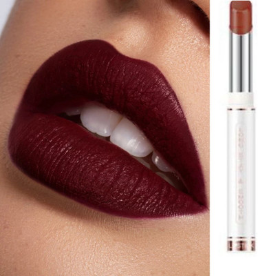 HUZURLU moisture matte weightless lipstick that delivers a effortless soft-focus(MAROON, 3.8 g)