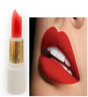 Luipui red crayon matte lipstick pack of 1 waterproof awesome(red, 6 g)