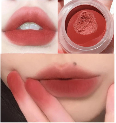 YAWI High Pigmented Lip Tint & Cheek Tint Blush With Matte Vegan Tint Blush(Brown, 10 g)