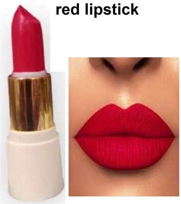 TOPQ red matte look lipstick pack of 1 awesome long lasting pack of 1(red, 6 g)