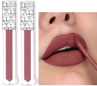 ADJD Matte finish Kiss Proof Lipstick Rose berry(Rose berry, 10 ml)