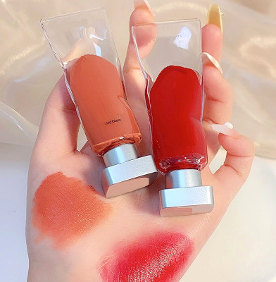 Latixmat Red & Brown Pigment Ice Cube Matte Lipstick(RED, BROWN, 8 g)