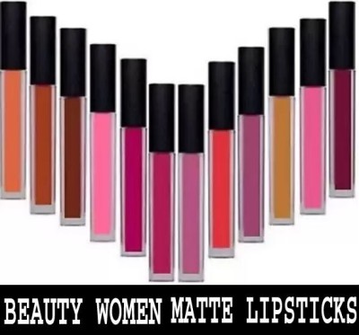 Beauty Women High Defination Velvet Matte Beauty Lip Colour(multicolour, 48 ml)