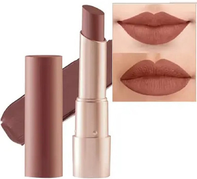 Yuency CHOCOLATE CREAMY MATTE NON TRANSFER WATERPROOF LIPSTICK(BROWN, 3.2 ml)