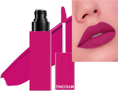 MYEONG Matte Fuchsia Crush Highly Pigmented Super Stay Matte Ink Liquid Lipstick(Fuchsia Crush, 5 g)