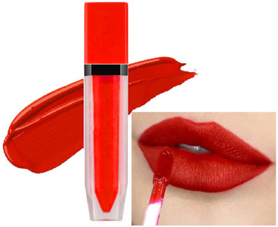 Emijun liquid red matte lipstick for your lips(red, 8 ml)