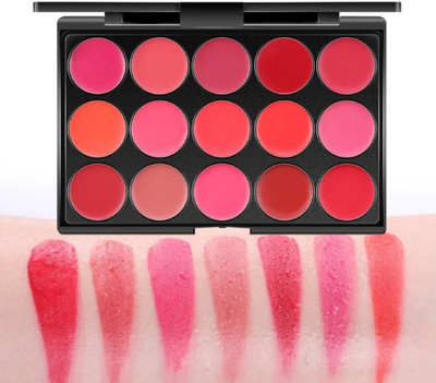 tanvi27 Best Long Lasting & Waterproof Creamy Matte Lipstick Palette(multi color, 20 g)