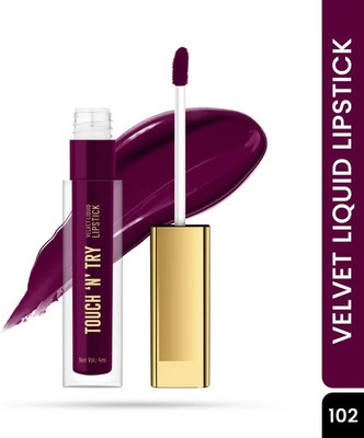CATERINACHIARA Transferproof & Smudge Proof Liquid Lipstick(wine, 4 ml)