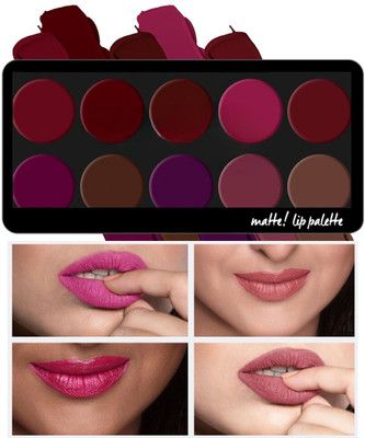 DARVING 3-in-1 creamy lip jelly featuring 10 highly pigmented shades(MULTI COLOR, 10 g)