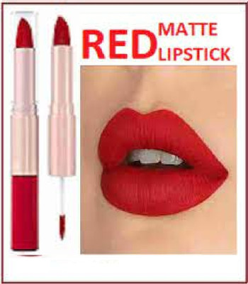 Luipui awesome red crayon matte lipstick amazing waterproof(red, 6 g)