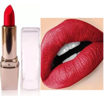 Luipui best red matte crayon pack of 1 long lasting pack of 1(red, 6 g)