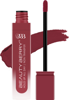 Beauty Berry Hold Up All Day Long Lasting Non Transfer Liquid Lipstick(Very Me, 7.5 g)