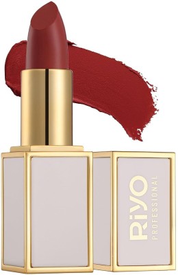 Riyo Professional Creamy Matte Bullet Lipstick Flamingo-302 | Matte Lipstick(NA, 4.5 ml)