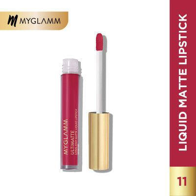 MyGlamm Ultimatte Long Stay Matte Liquid Lipstick  (Rose Belle, 2.5 G) For Rs. 122 @ 76 %