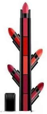 Jiwoo All day matte finish 5 in 1 lipstick for women(multicolour, 7.5 g)