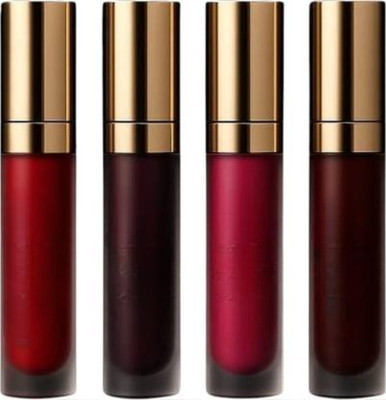 Gugly Showstopper 4 in 1 Matte Liquid Lipstick | Waterproof and Smudge proof(multi, 12 ml)