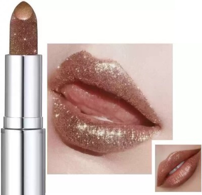 REIMICHI SHINE SHIMMER GLITTER SOFT LIPSTICK(Chocolate Brown)