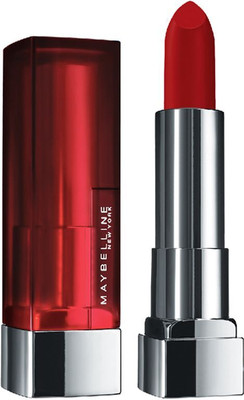 MAYBELLINE NEW YORK Color Sensational Creamy Matte(690 Siren in Scarlet, 3.9 g)
