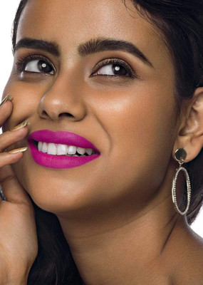 tanvi27 Matte Liquid Lipstick, Smudgeproof Ruby pink Highly Pigmented(Ruby pink, 5 g)