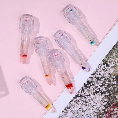 MYEONG Transparent Jelly Color Changing Flower Jelly Lipstick(Multi Shade, 21.6 g)