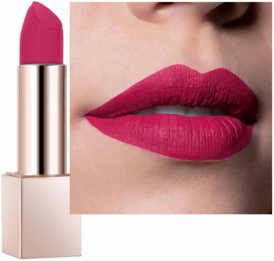 GULGLOW99 Ultra Intense Matte,Smudge-Proof, Lightweight, Hydrating & Lightweight Lipstick(RANI PINK, 4.2 g)