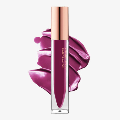 DYSOKAYO Matte Liquid Lipstick Non Transfer Lip Colour(Purple, 8 ml)