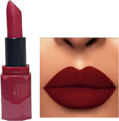 Luipui red matte finish lipstick pack of1(red, 6 g)