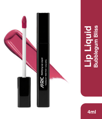 Auric Mattifying Lip Liquid Bubblegum Bliss(Bubblegum Bliss, 4 g)