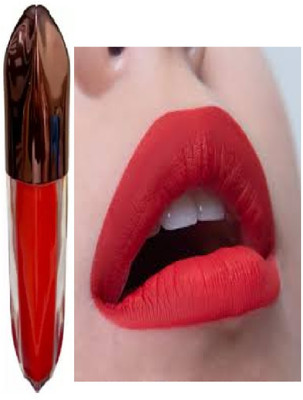 Luipui red matte liquid lipstick waterproof and trending pack of 1(red, 6 ml)
